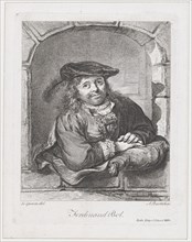 Portrait of Ferdinand Bol, 1803-08. Creator: Adam von Bartsch.