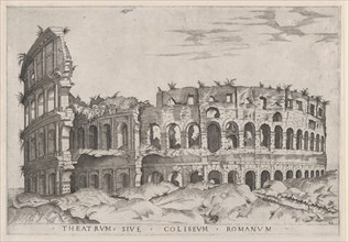 Speculum Romanae Magnificentiae: The Colosseum, 16th century., 16th century. Creator: Anon.