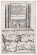 Speculum Romanae Magnificentiae: Sepulchre of Lupus, 1551., 1551. Creator: Anon.
