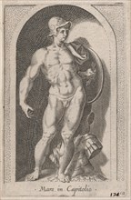 Speculum Romanae Magnificentiae: Mars (Mars in Capitolio), 16th century., 16th century. Creator: Anon.