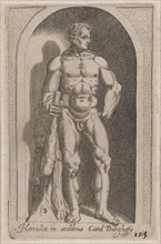 Speculum Romanae Magnificentiae: Hercules (Hercules in aedibus Card. Burghesij), 1..., 16th century. Creator: Anon.