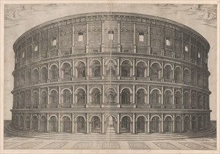 Speculum Romanae Magnificentiae: The Colosseum, 16th century., 16th century. Creator: Anon.