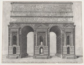 Speculum Romanae Magnificentiae: Porta Maggiore, 1549., 1549. Creator: Anon.