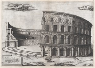 Speculum Romanae Magnificentiae: Amphitheatrum Castrense, 1560., 1560. Creator: Anon.