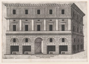 Speculum Romanae Magnificentiae: Alberini Palace, 16th century., 16th century. Creator: Anon.