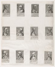 Speculum Romanae Magnificentiae: Portraits of the Ancient Philosophers, 16th century., 16th century. Creator: Anon.