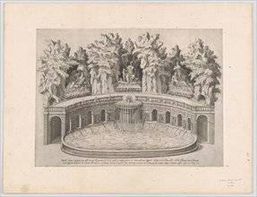 Speculum Romanae Magnificentiae: Fountain and Gardens of the Villa d'Este at Tivoli, 1575., 1575. Creator: Etienne Duperac.