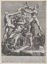 Speculum Romanae Magnificentiae: The Fate of Dirce, 1579., 1579. Creator: Georges Reverdy.