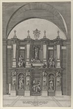 Speculum Romanae Magnificentiae: Sepulchre of Julius II, 1582., 1582. Creator: Giovanni Ambrogio Brambilla.