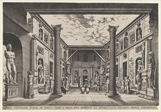 Speculum Romanae Magnificentiae: Della Valle Museum, 16th century., 16th century. Creator: Unknown.