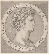 Speculum Romanae Magnificentiae: Nero, from The Twelve Caesars, ca. 1500-1534., ca. 1500-1534. Creator: Marcantonio Raimondi.