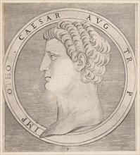 Speculum Romanae Magnificentiae: Otho, from The Twelve Caesars, ca. 1500-1534., ca. 1500-1534. Creator: Marcantonio Raimondi.
