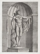 Speculum Romanae Magnificentiae: Apollo Belvedere, 1552., 1552. Creator: Unknown.