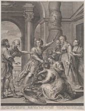Achilles and the daughters of Lycomedes, ca. 1620-26., ca. 1620-26. Creator: Nicolaes Ryckmans.