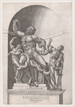 Speculum Romanae Magnificentiae: Laocoon, 16th century., 16th century. Creator: Nicolas Beatrizet.