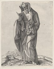 An Old Man (Saint Paul), 1530-66., 1530-66. Creator: Nicolas Beatrizet.