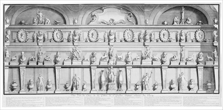 La Galerie de Girardon, 18th century., 18th century. Creator: Nicolas Chevalier.