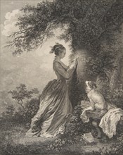 Le Chiffre d'Amour, 18th century., 18th century. Creator: Nicolas de Launay.