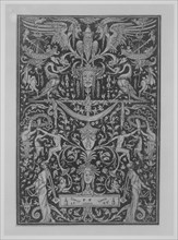 Ornament Print Panel, early 16th century., early 16th century. Creator: Peter Flotner.