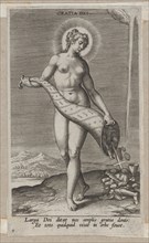 Gratia Dei, from Prosopographia, ca. 1585-90., ca. 1585-90. Creator: Philip Galle.