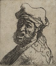Man Crying Out, Three-Quarters Left: Bust, ca. 1629., ca. 1629. Creator: Rembrandt Harmensz van Rijn.