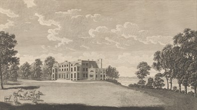 Belvidere House, near Erith, in the County of Kent, from Edward Hasted's, The History a..., 1777-90. Creator: Richard Bernard Godfrey.