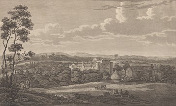 Hever Castle in the County of Kent, from Edward Hasted's, The History and Topographical..., 1777-90. Creator: Richard Bernard Godfrey.