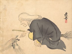Uba, ca. 1860., ca. 1860. Creator: Shibata Zeshin.