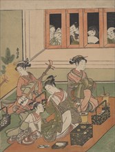 The Watchers and the Watched, 1764-72., 1764-72. Creator: Suzuki Harunobu.