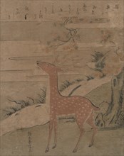 The Cry of the Stag, ca. 1760., ca. 1760. Creator: Suzuki Harunobu.