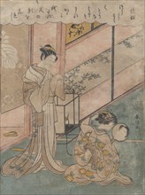 Two Ladies, 1764-72., 1764-72. Creator: Suzuki Harunobu.