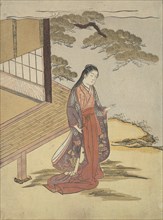 Lady Komachi. Creator: Suzuki Harunobu.