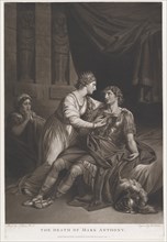 The Death of Mark Antony (Shakespeare, Antony and Cleopatra, Act 4, Scene 15), ..., January 1, 1780. Creator: Thomas Watson.