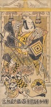 The Actor Ichikawa Danjuro II as a Samurai., ca. 1735., ca. 1735. Creator: Torii Kiyomasu I.