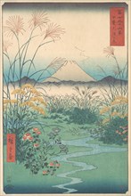 Kai, Otsuki no Hara, 4th month horse year 1858., 4th month horse year 1858. Creator: Ando Hiroshige.