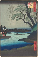 Ommayagashi, Sumida River, ca. 1857., ca. 1857. Creator: Ando Hiroshige.
