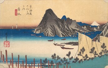 View of Imaki Point from Maizaka, ca. 1834., ca. 1834. Creator: Ando Hiroshige.