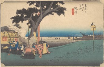 Fukuroi; De Chaya, ca. 1834., ca. 1834. Creator: Ando Hiroshige.