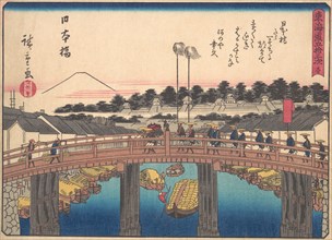 Nihonbashi, from the series The Fifty-three Stations of the Tokaido Road, early 20th century. Creator: Ando Hiroshige.