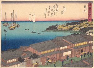 Shinagawa, from the series The Fifty-three Stations of the Tokaido Road, early 20th century. Creator: Ando Hiroshige.