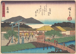 Fujisawa, from the series The Fifty-three Stations of the Tokaido Road, early 20th century. Creator: Ando Hiroshige.