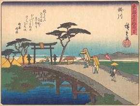 Kakegawa, from the series The Fifty-three Stations of the Tokaido Road, early 20th century. Creator: Ando Hiroshige.