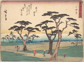 Odawara, ca. 1838., ca. 1838. Creator: Ando Hiroshige.