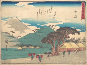 Ejiri, ca. 1838., ca. 1838. Creator: Ando Hiroshige.