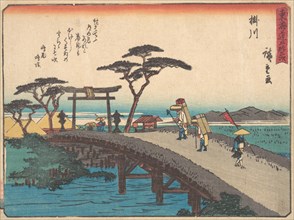 Kakegawa; Akiba-san Embo, ca. 1838., ca. 1838. Creator: Ando Hiroshige.