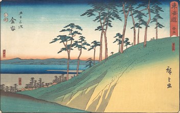 Kanaya, ca. 1840., ca. 1840. Creator: Ando Hiroshige.