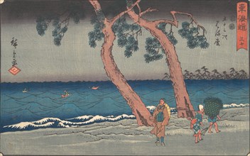 Hamamatsu, ca. 1840., ca. 1840. Creator: Ando Hiroshige.