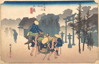 Morning Mist, 19th century. Creator: Ando Hiroshige.