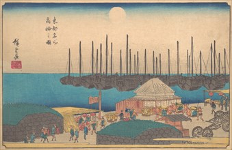 Takanawa no Zu, ca. 1841., ca. 1841. Creator: Ando Hiroshige.