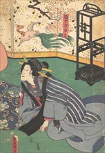 Print, 19th century., 19th century. Creator: Utagawa Kunisada.